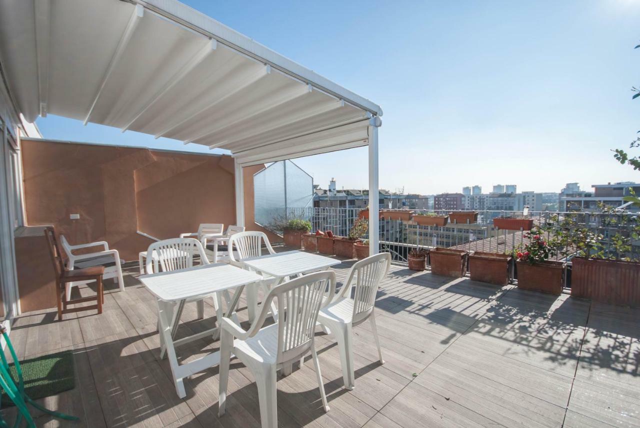 Exclusive Rooftop Apartment With Large Terrace In Solari/Tortona Μιλάνο Εξωτερικό φωτογραφία